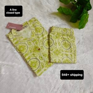 green mandala cord set