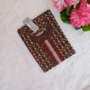 brown kurti