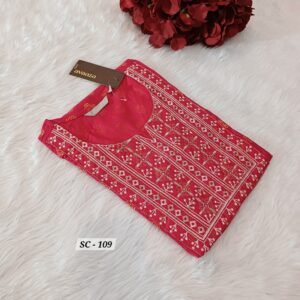 RUBY WHITE KURTI