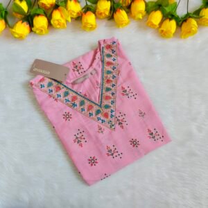 BLUSH PINK KURTI