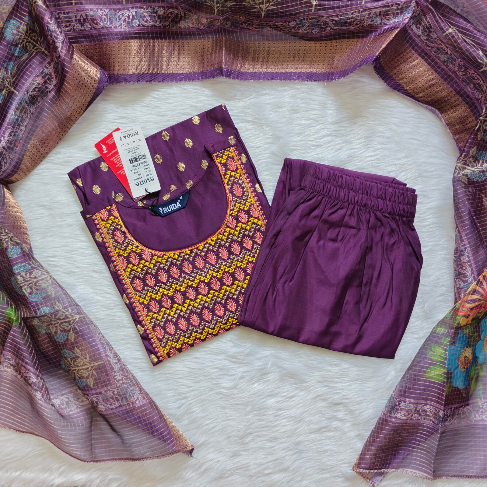 LAVENDAR SILK SET