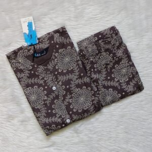 GREYISH BLACK CORD SET