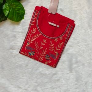 RED PARROT KURTI