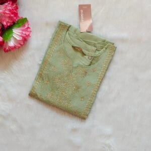 PISTA GREEN KURTI