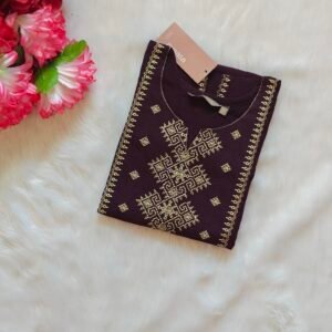 DARK PURPIE KURTI