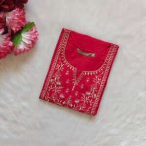 DARK PINK KURTI