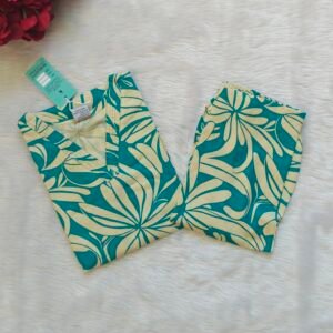 GREEN WHITE COMBO CORD