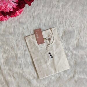 WHITE KURTI