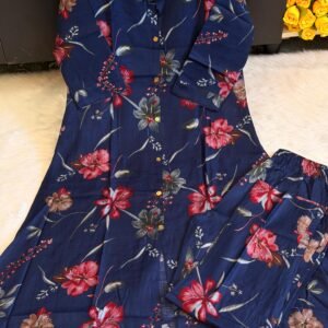 NEVY BLUE  A LINE  CORD