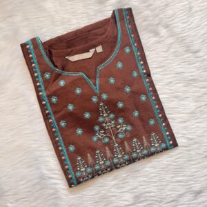 BROWN KURTI