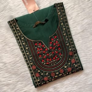 DARK GREEN KURTI