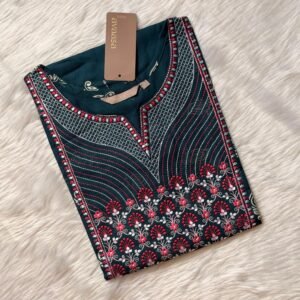 TEAL GARDEN KURTI