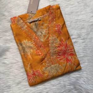 MUSTARD  KURTI