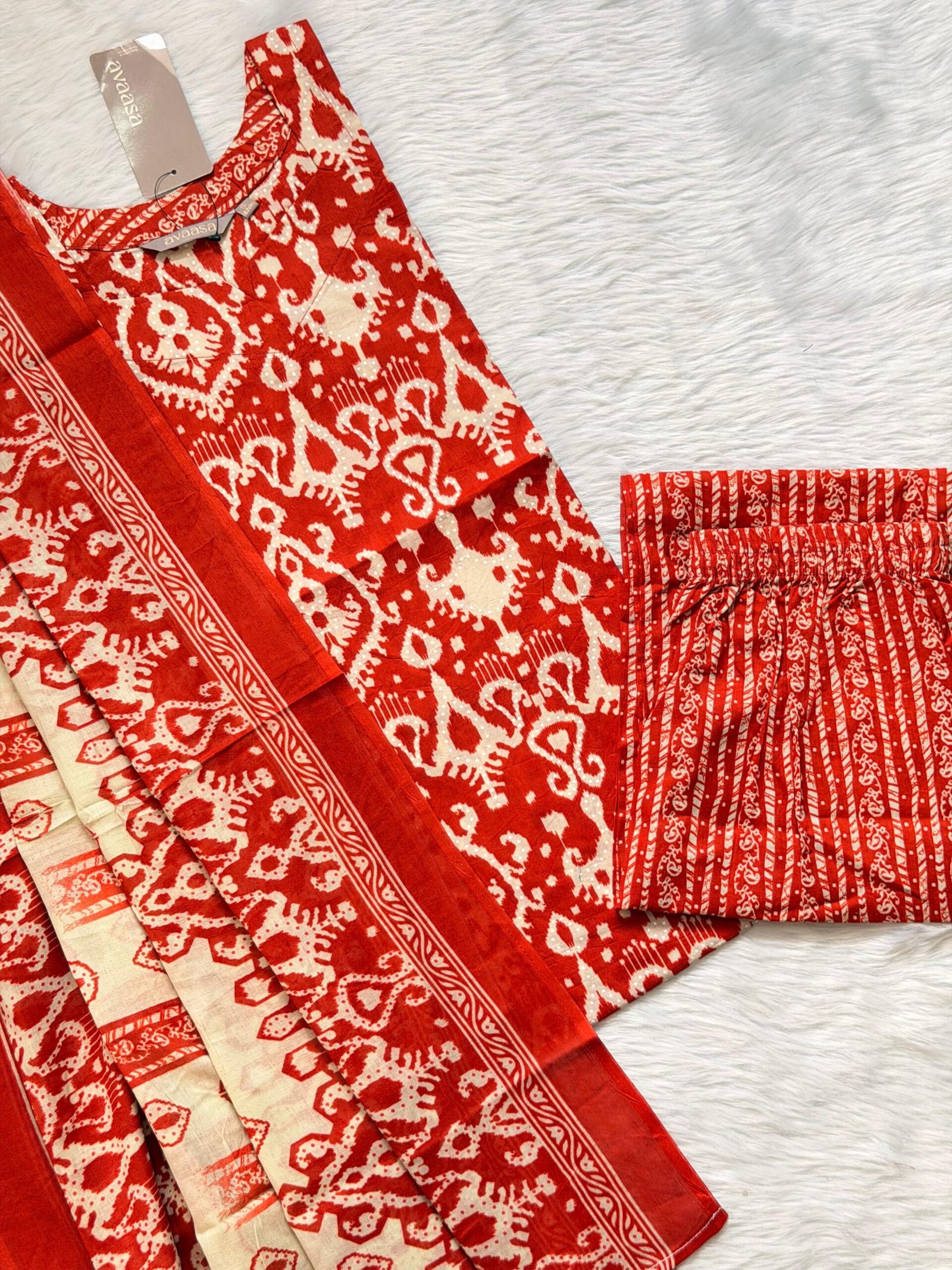 ORNGE COTTON SET
