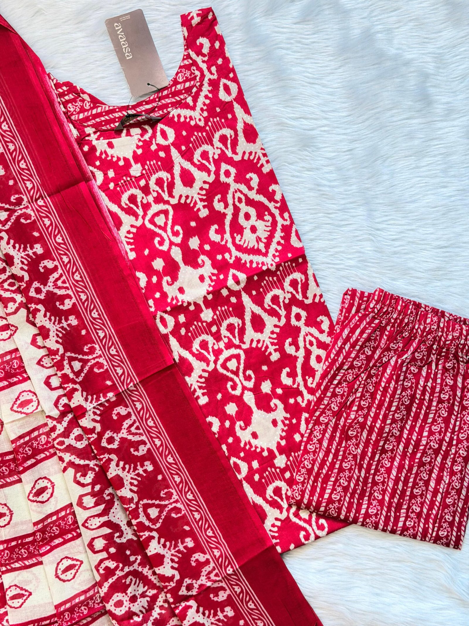 RANI PINK COTTON SET