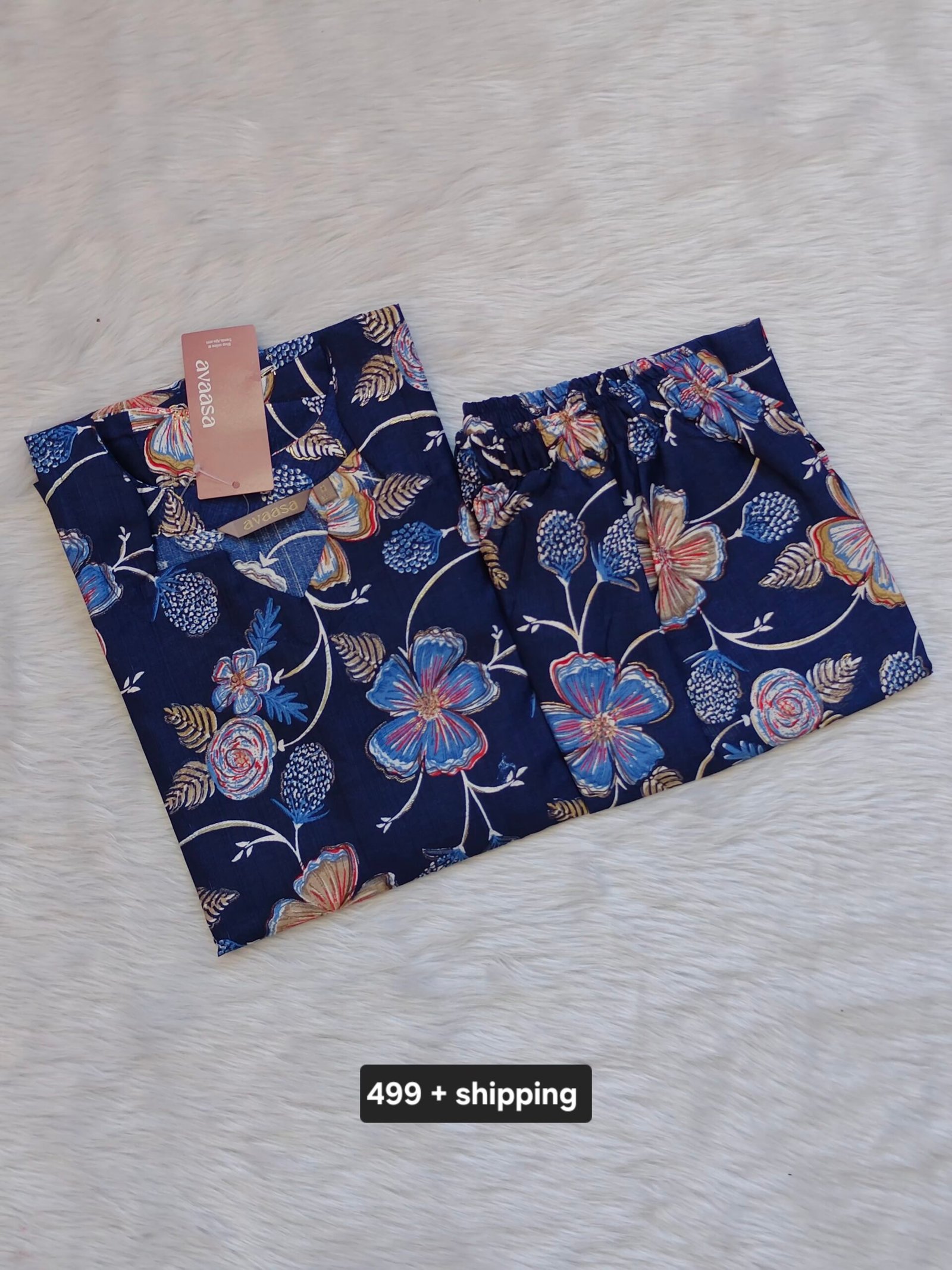 NEVY BLUE CORD