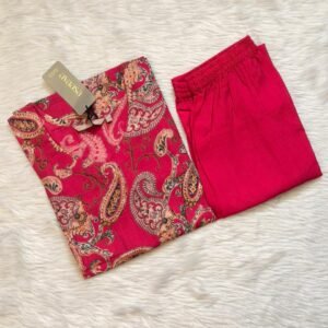 PINK KALAMKARI CORD