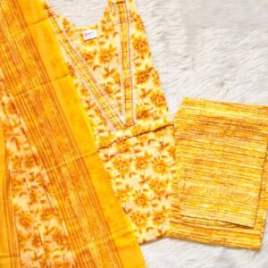 MUSTARD COTTON SET