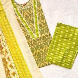 GREEN FAM COTTON SET