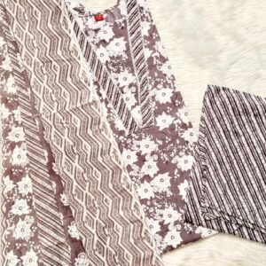 COFFEE FLORAL  COTTON SET