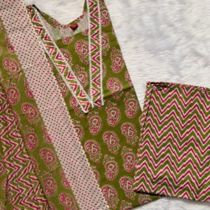 GREEN MAANGA  COTTON SET