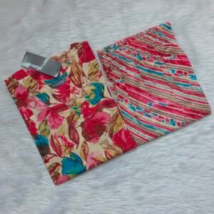PINK FLORAL CORD