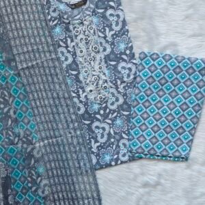 DARK GREY COTTON SET