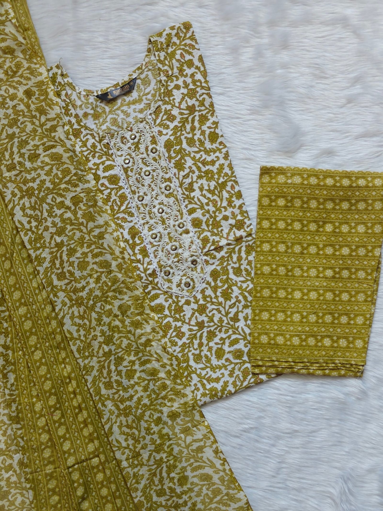 WHITE GARDEN COTTON SET