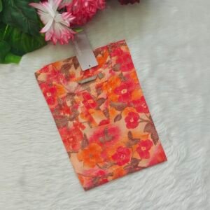 ORANGE FLORAL KURTI