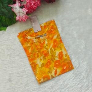 YELLOW FOLRAL KURTI