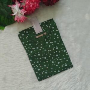 DARK GREEN KURTI