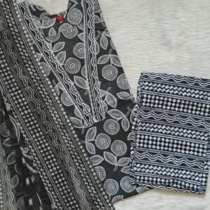 DARK GREY COTTON SET