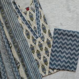 GREY IVORY COTTON SET