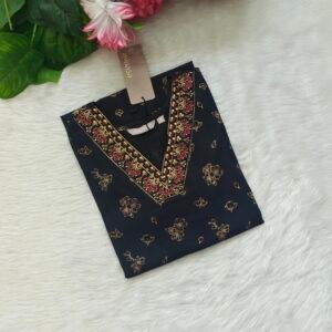 BLACK V NICK KURTI